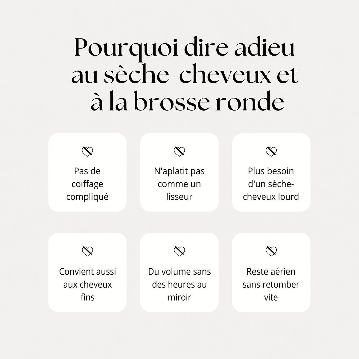Pourquoi dire adieu au sèche-cheveux et à la brosse ronde