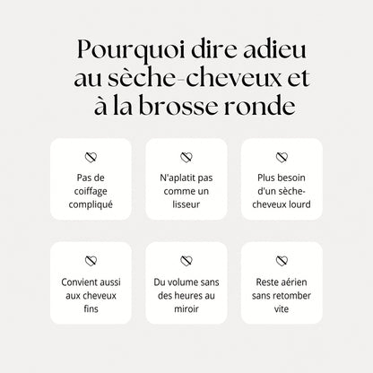 Pourquoi dire adieu au sèche-cheveux et à la brosse ronde