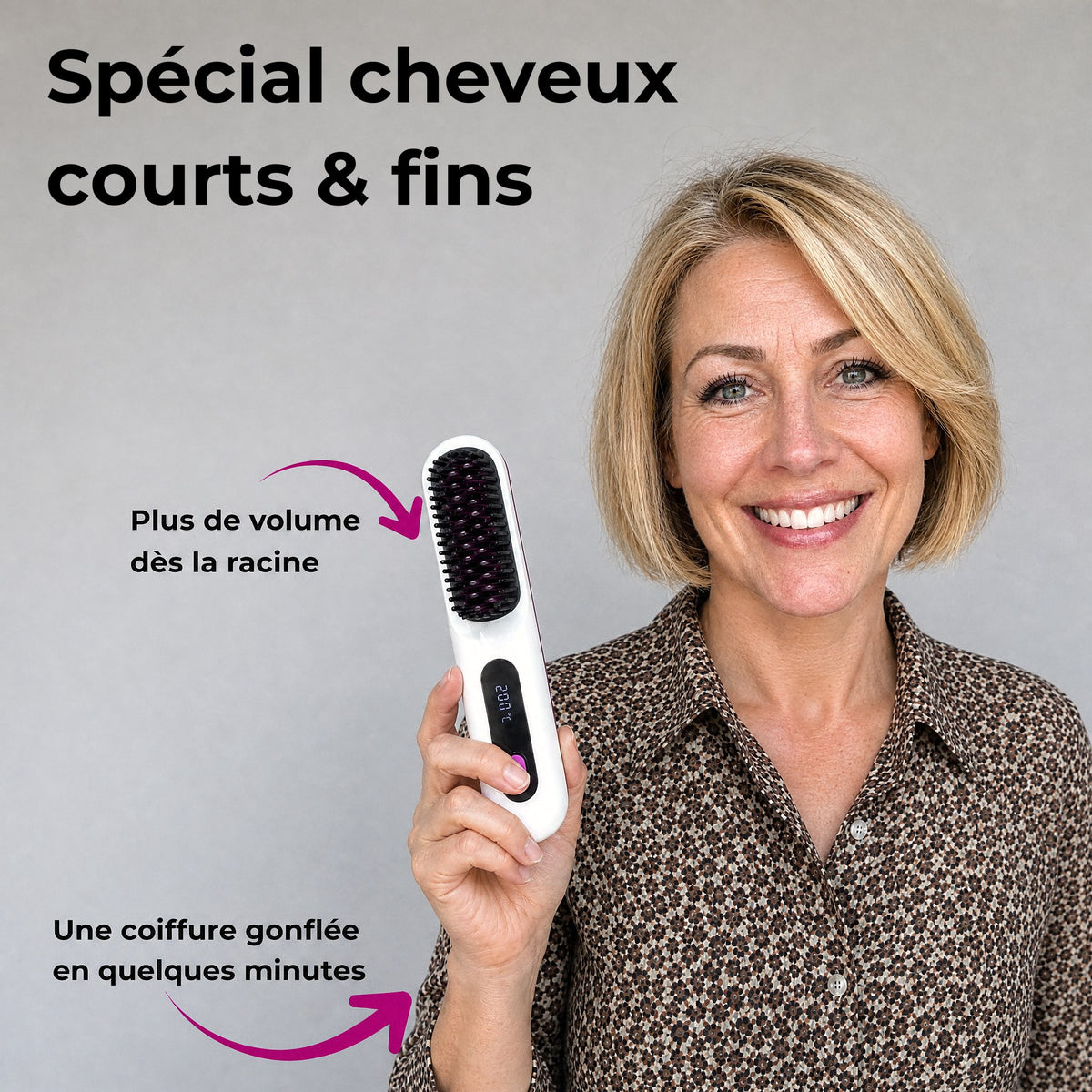 Spécial cheveux courts & fins : plus de volume dès la racine